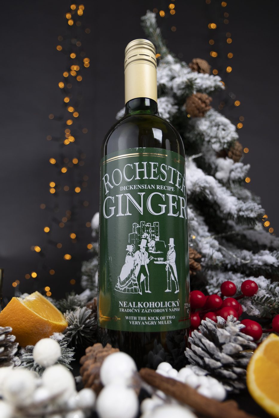 Rochester Ginger medzi vianočnými ozdobami