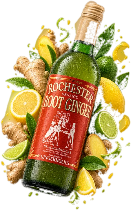 Rochester Root Ginger s limetkou, citrónom a zázvorom